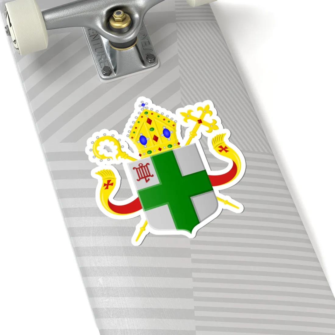 Wapen bisdom Rotterdam (Netherlands) (Coat of Arms) STICKER Vinyl Kiss-Cut Decal - The Sticker Space