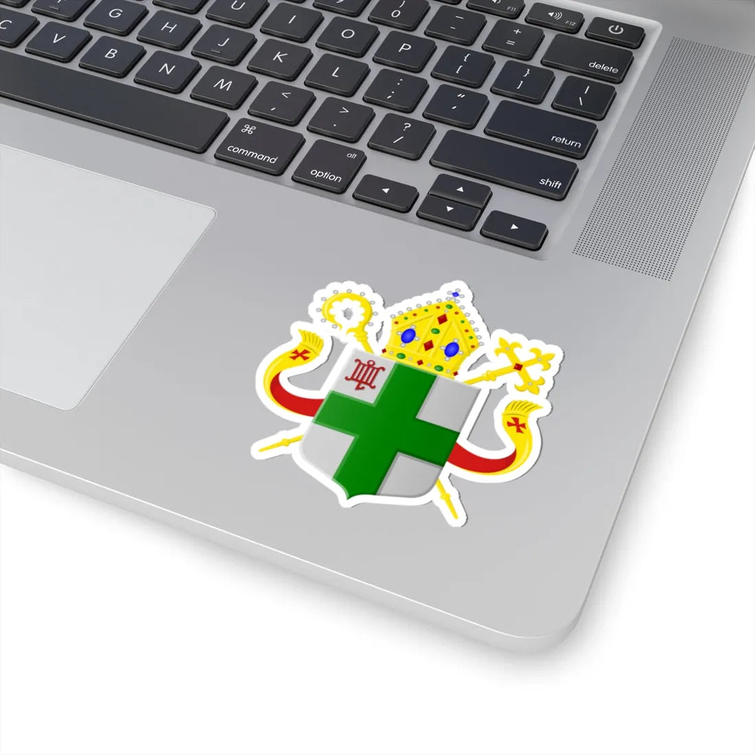 Wapen bisdom Rotterdam (Netherlands) (Coat of Arms) STICKER Vinyl Kiss-Cut Decal - The Sticker Space