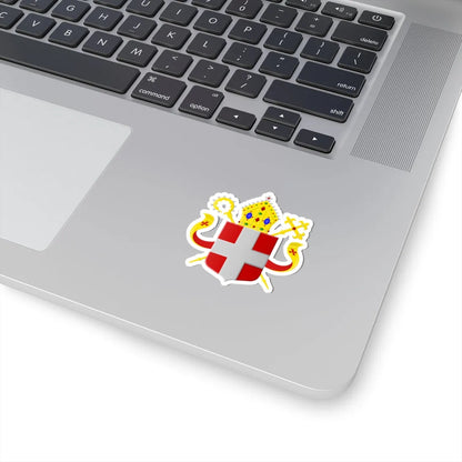 Wapen Bisdom Utrecht (Netherlands) (Coat of Arms) STICKER Vinyl Kiss-Cut Decal - The Sticker Space