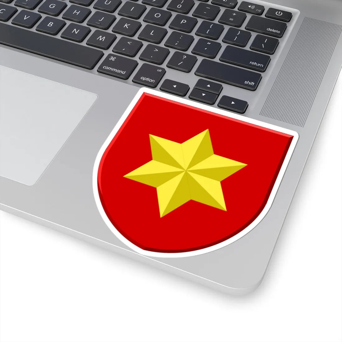 Wapen Gouderak (Netherlands) (Coat of Arms) STICKER Vinyl Kiss-Cut Decal - The Sticker Space