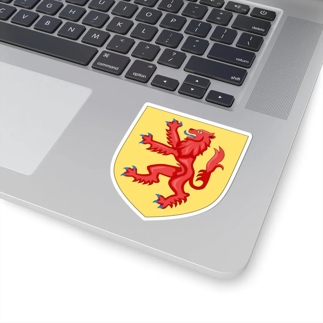 Wapen graafschap Holland (Netherlands) (Coat of Arms) STICKER Vinyl Kiss-Cut Decal - The Sticker Space