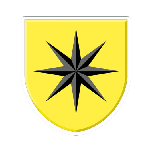 Wapen Groot-Ammers (Netherlands) (Coat of Arms) STICKER Vinyl Kiss-Cut Decal 2 Inch White - The Sticker Space