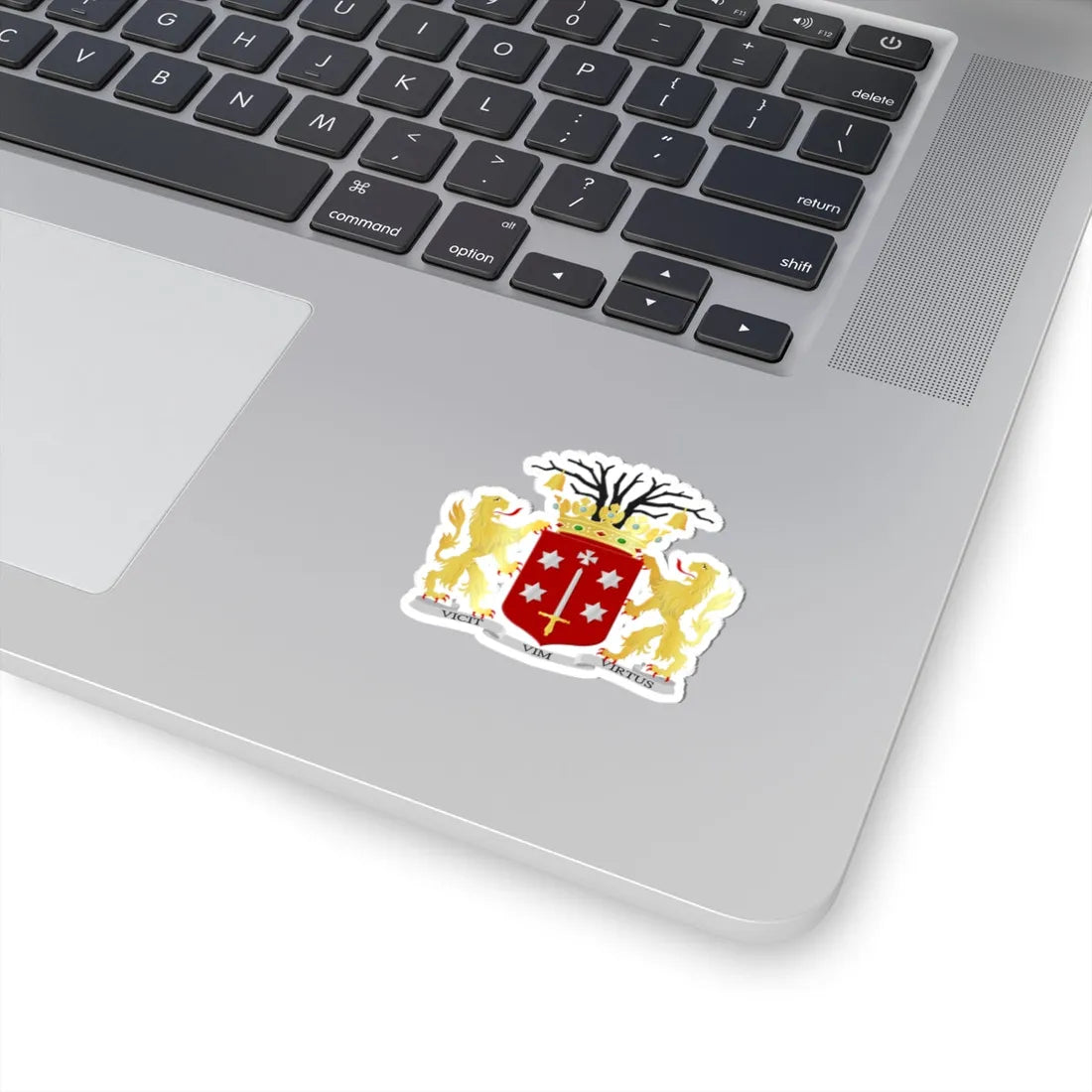 Wapen Haarlem (Netherlands) (Coat of Arms) STICKER Vinyl Kiss-Cut Decal - The Sticker Space
