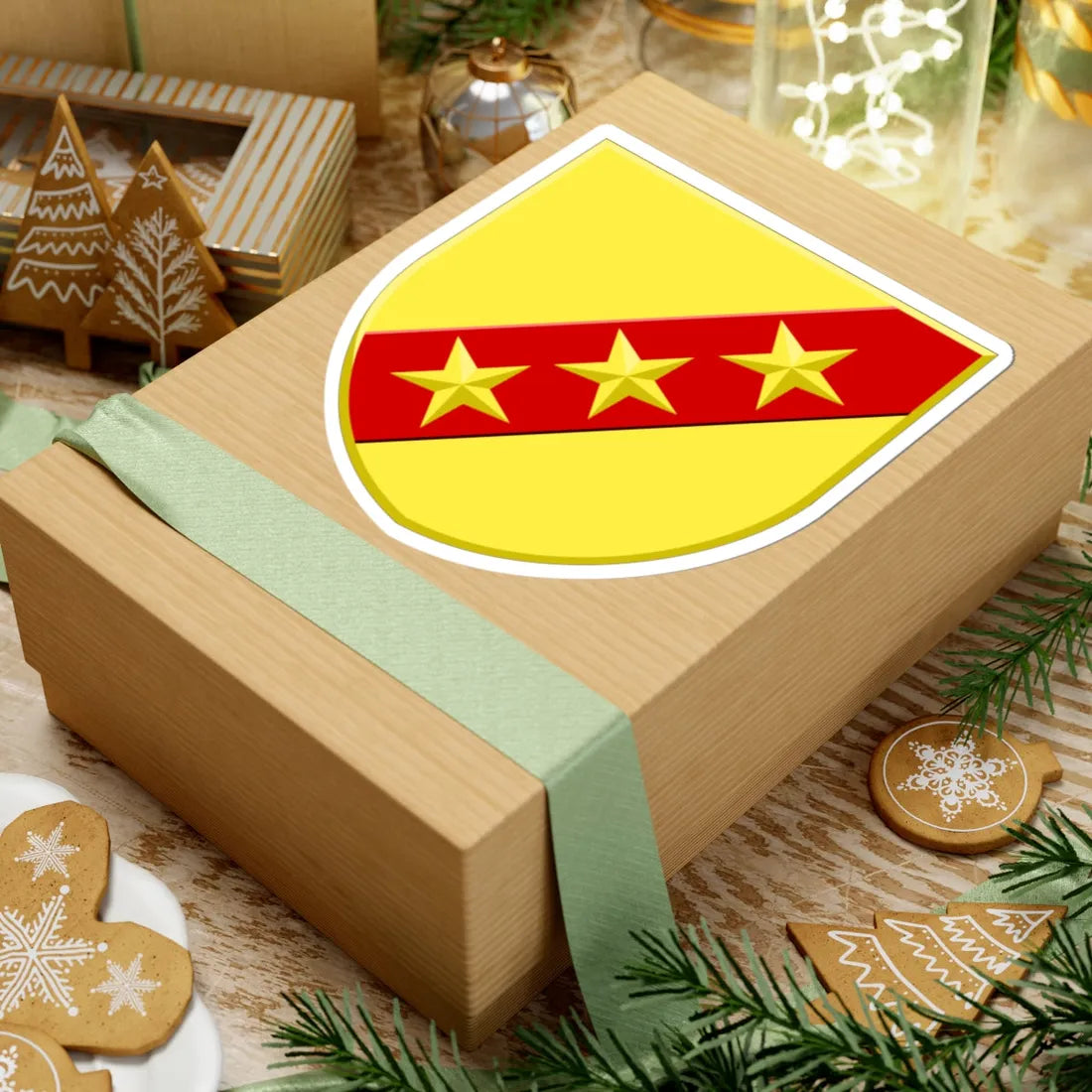 Wapen Hazerswoude (Netherlands) (Coat of Arms) STICKER Vinyl Kiss-Cut Decal - The Sticker Space