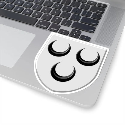 Wapen Krimpen aan de Lek (Netherlands) (Coat of Arms) STICKER Vinyl Kiss-Cut Decal - The Sticker Space