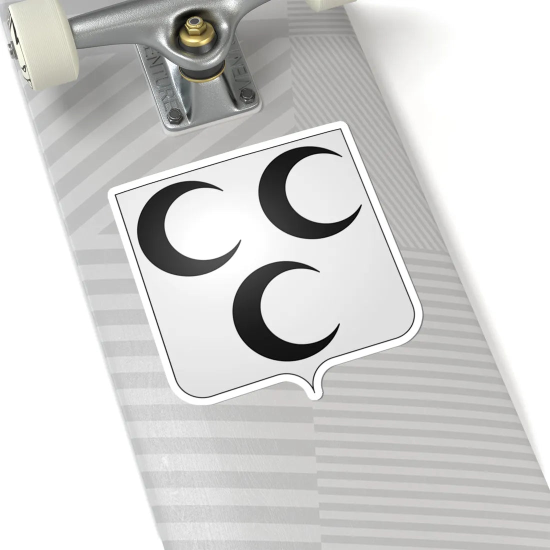 Wapen Krimpen aan den IJssel (Netherlands) (Coat of Arms) STICKER Vinyl Kiss-Cut Decal - The Sticker Space