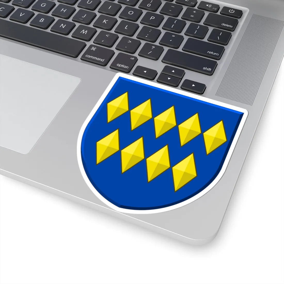 Wapen Leimuiden (Netherlands) (Coat of Arms) STICKER Vinyl Kiss-Cut Decal - The Sticker Space