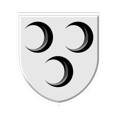 Wapen Lekkerkerk (Netherlands) (Coat of Arms) STICKER Vinyl Kiss-Cut Decal 2 Inch White - The Sticker Space