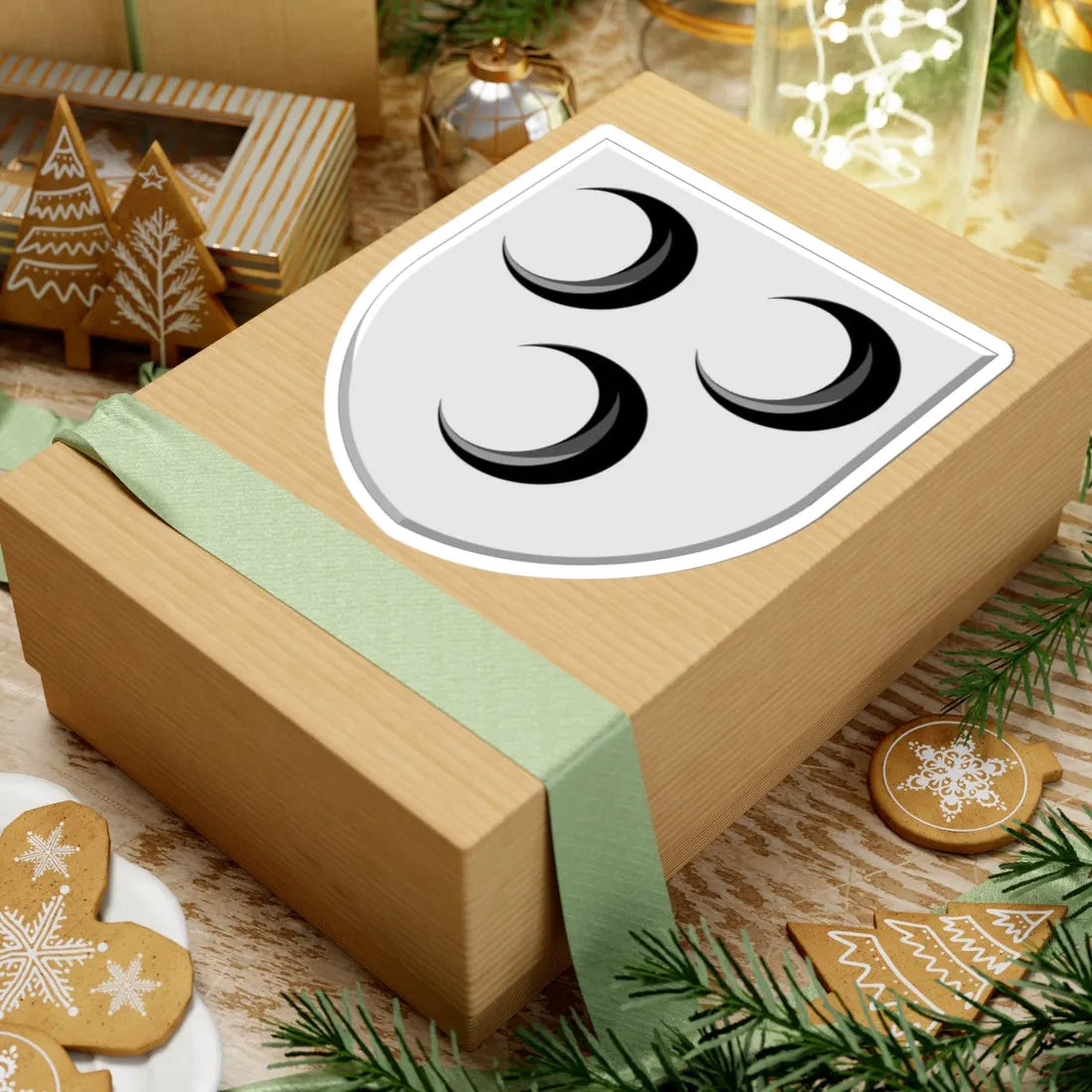 Wapen Lekkerkerk (Netherlands) (Coat of Arms) STICKER Vinyl Kiss-Cut Decal - The Sticker Space