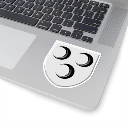 Wapen Lekkerkerk (Netherlands) (Coat of Arms) STICKER Vinyl Kiss-Cut Decal - The Sticker Space