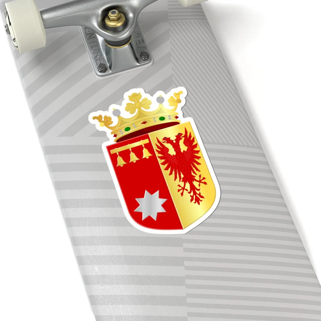 Wapen Liemeer (Netherlands) (Coat of Arms) STICKER Vinyl Kiss-Cut Decal - The Sticker Space