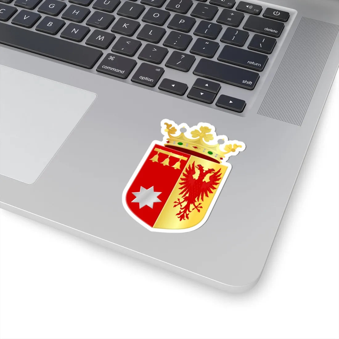 Wapen Liemeer (Netherlands) (Coat of Arms) STICKER Vinyl Kiss-Cut Decal - The Sticker Space