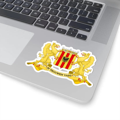 Wapen Mechelen (Belgium) (Coat of Arms) STICKER Vinyl Kiss-Cut Decal - The Sticker Space