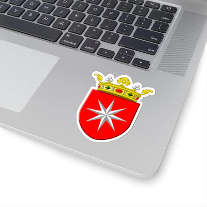 Wapen Moordrecht (Netherlands) (Coat of Arms) STICKER Vinyl Kiss-Cut Decal - The Sticker Space