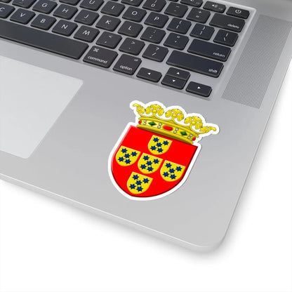 Wapen Poortugaal (Netherlands) (Coat of Arms) STICKER Vinyl Kiss-Cut Decal - The Sticker Space