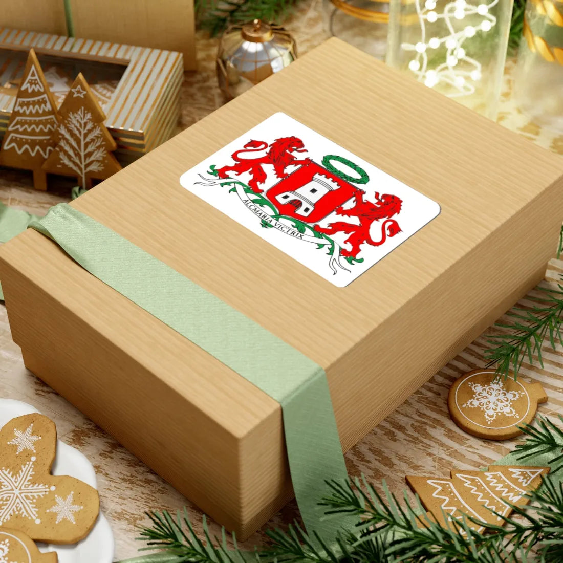 Wapen van Alkmaar bewerkt (Netherlands) (Coat of Arms) STICKER Vinyl Kiss-Cut Decal - The Sticker Space