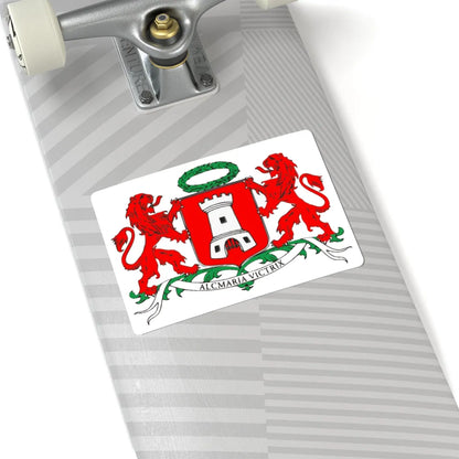 Wapen van Alkmaar bewerkt (Netherlands) (Coat of Arms) STICKER Vinyl Kiss-Cut Decal - The Sticker Space