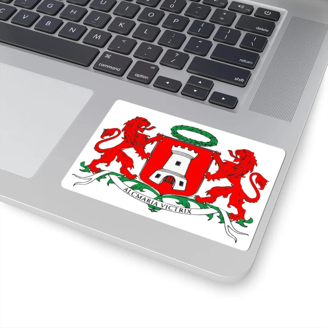 Wapen van Alkmaar bewerkt (Netherlands) (Coat of Arms) STICKER Vinyl Kiss-Cut Decal - The Sticker Space