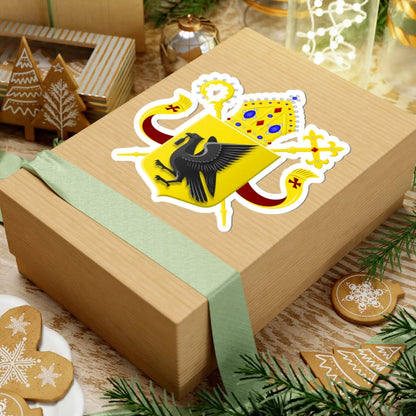 Wapen van bisdom Den Bosch (Netherlands) (Coat of Arms) STICKER Vinyl Kiss-Cut Decal - The Sticker Space