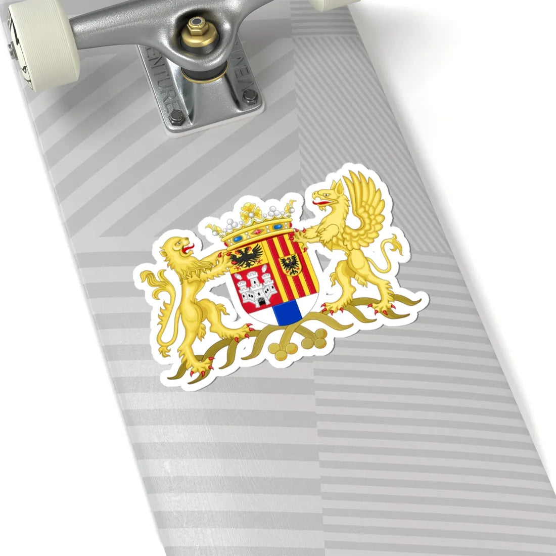 Wapen van de provincie Antwerpen (Belgium) (Coat of Arms) STICKER Vinyl Kiss-Cut Decal - The Sticker Space