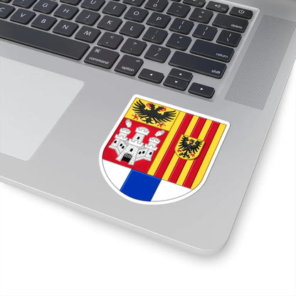 Wapen van de provincie Antwerpen klein (Belgium) (Coat of Arms) STICKER Vinyl Kiss-Cut Decal - The Sticker Space
