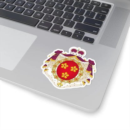 Wapen van Drogenbos (Belgium) (Coat of Arms) STICKER Vinyl Kiss-Cut Decal - The Sticker Space