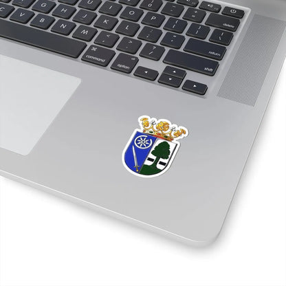 Wapen van Heerenveen (Netherlands) (Coat of Arms) STICKER Vinyl Kiss-Cut Decal - The Sticker Space