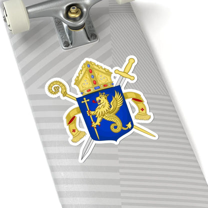 Wapen van het Ordinariaat voor de Nederlandse Strijdkrachten (Netherlands) (Coat of Arms) STICKER Vinyl Kiss-Cut Decal - The Sticker Space