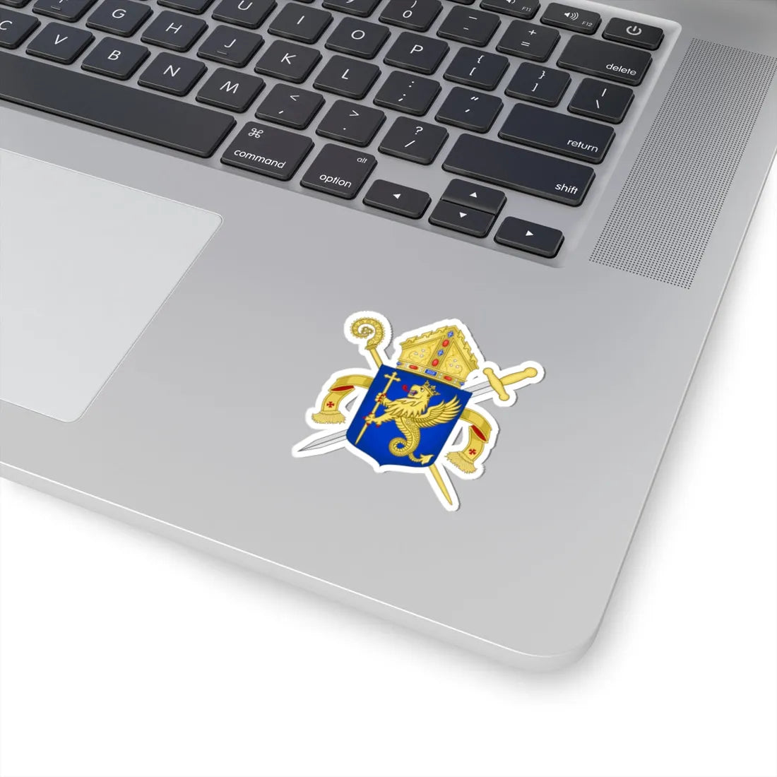 Wapen van het Ordinariaat voor de Nederlandse Strijdkrachten (Netherlands) (Coat of Arms) STICKER Vinyl Kiss-Cut Decal - The Sticker Space