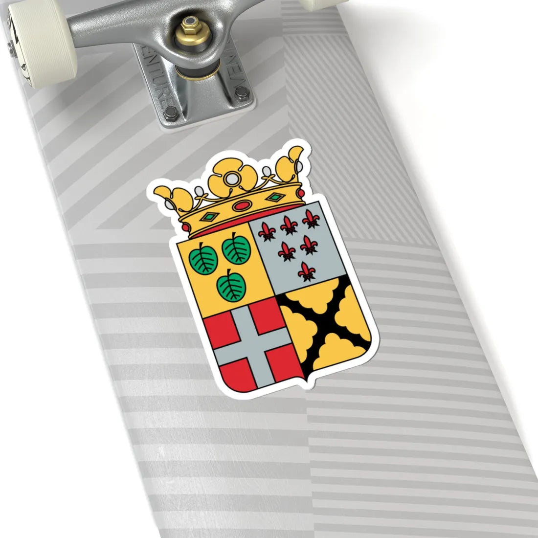 Wapen van Leusden 001 (Netherlands) (Coat of Arms) STICKER Vinyl Kiss-Cut Decal - The Sticker Space