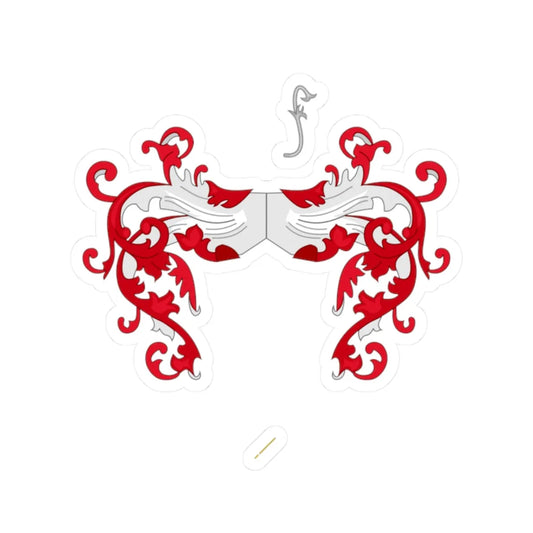 Wapen van Leuven (Belgium) (Coat of Arms) STICKER Vinyl Kiss-Cut Decal 2 Inch White - The Sticker Space