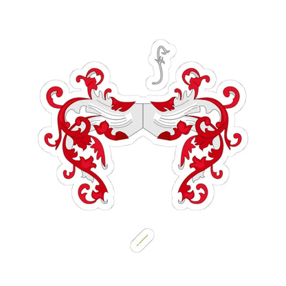 Wapen van Leuven (Belgium) (Coat of Arms) STICKER Vinyl Kiss-Cut Decal 4 Inch White - The Sticker Space