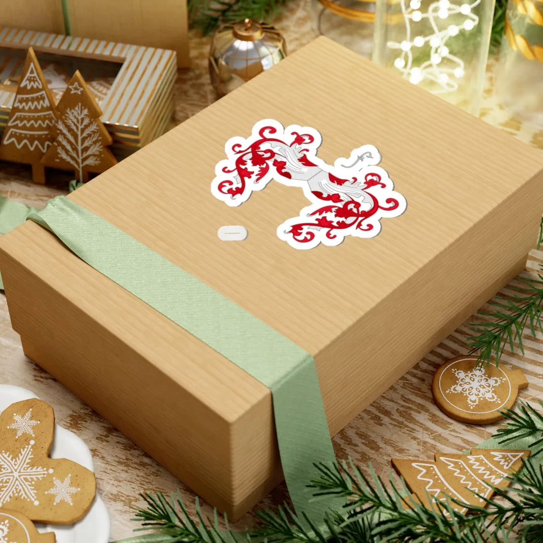 Wapen van Leuven (Belgium) (Coat of Arms) STICKER Vinyl Kiss-Cut Decal - The Sticker Space