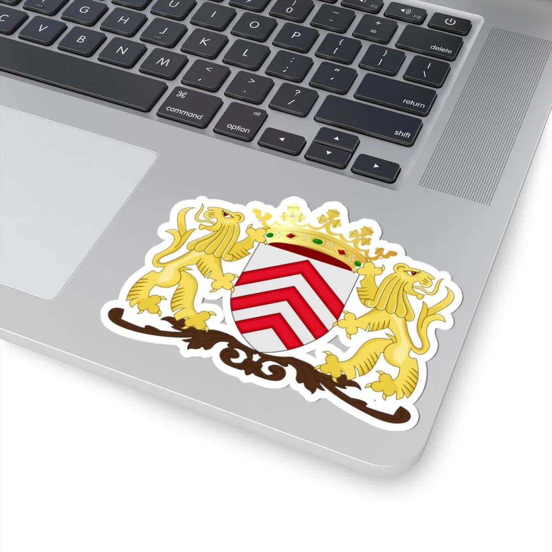 Wapen van Lier 1818-1838 (Belgium) (Coat of Arms) STICKER Vinyl Kiss-Cut Decal - The Sticker Space