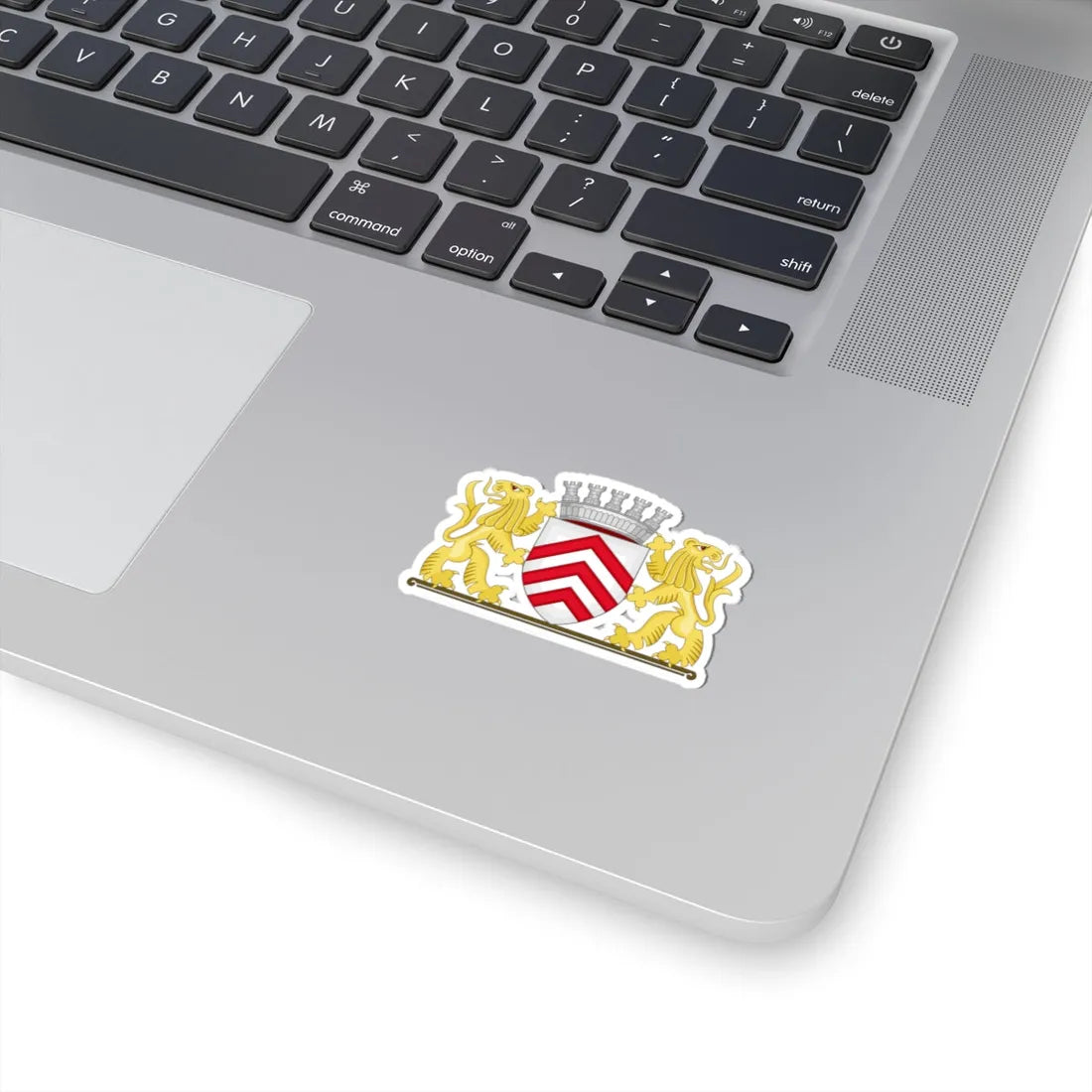 Wapen van Lier (Belgium) (Coat of Arms) STICKER Vinyl Kiss-Cut Decal - The Sticker Space