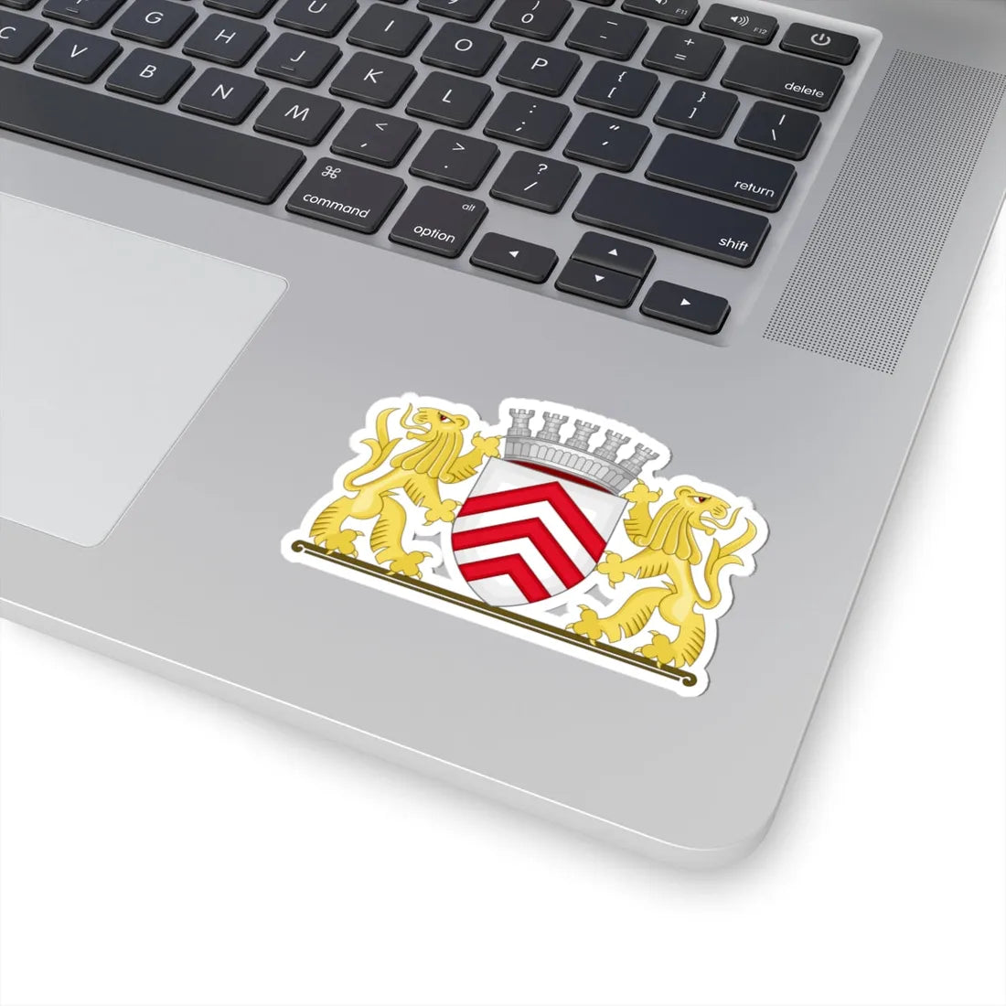 Wapen van Lier (Belgium) (Coat of Arms) STICKER Vinyl Kiss-Cut Decal - The Sticker Space