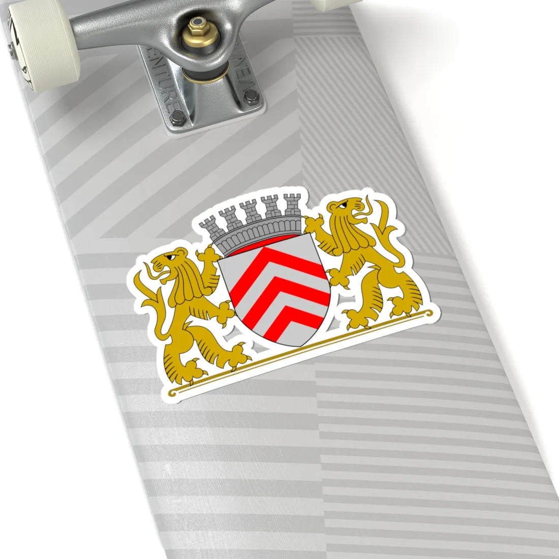 Wapen van Lier vlak (Belgium) (Coat of Arms) STICKER Vinyl Kiss-Cut Decal - The Sticker Space