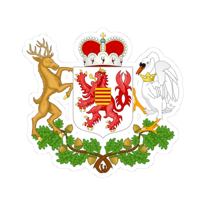 Wapen van Limburg België (Belgium) (Coat of Arms) STICKER Vinyl Kiss-Cut Decal 3 Inch White - The Sticker Space