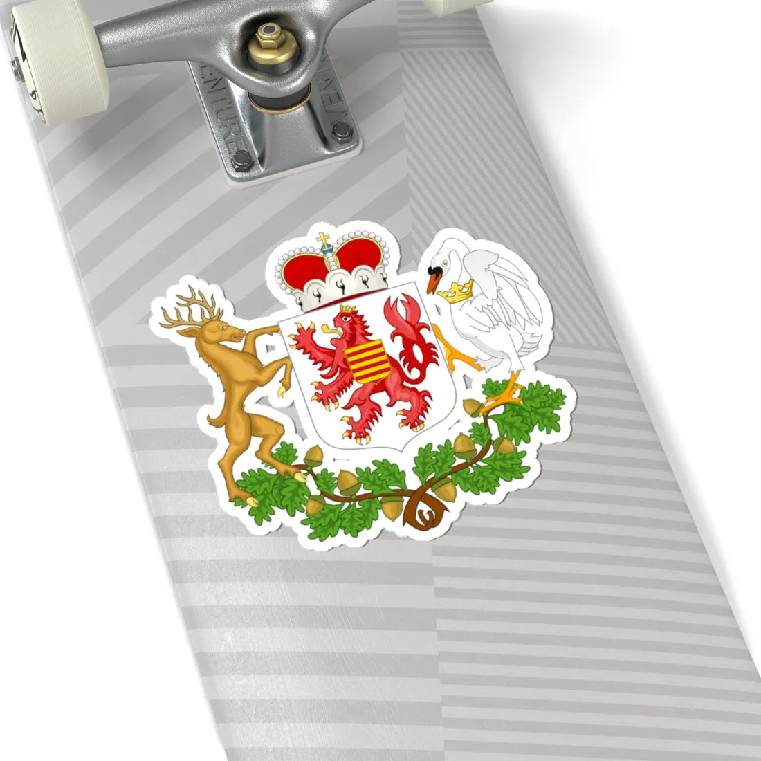 Wapen van Limburg België (Belgium) (Coat of Arms) STICKER Vinyl Kiss-Cut Decal - The Sticker Space