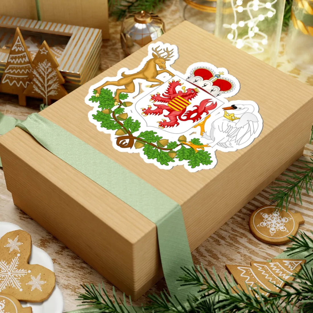 Wapen van Limburg België (Belgium) (Coat of Arms) STICKER Vinyl Kiss-Cut Decal - The Sticker Space