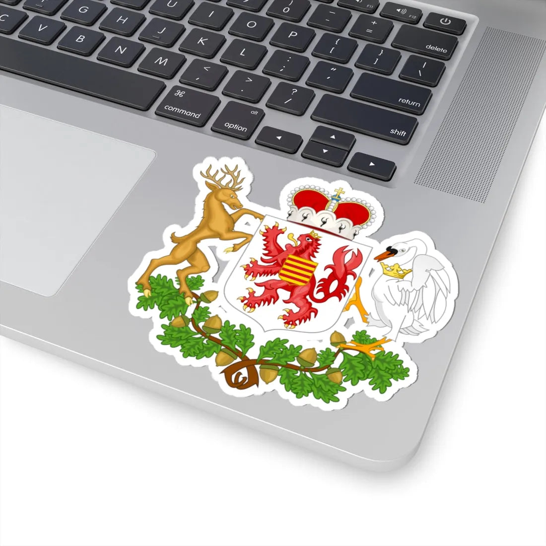 Wapen van Limburg België (Belgium) (Coat of Arms) STICKER Vinyl Kiss-Cut Decal - The Sticker Space