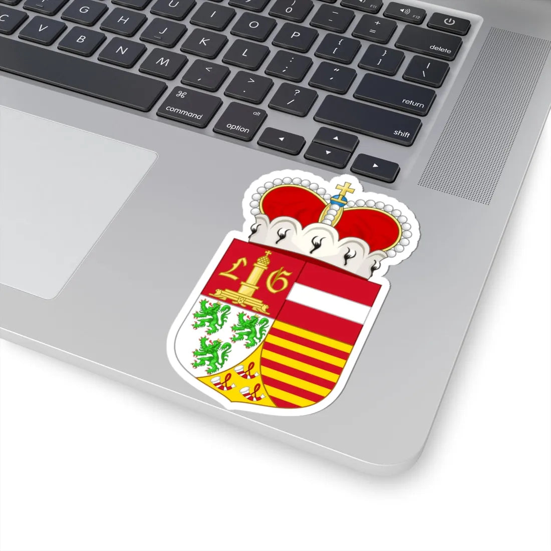 Wapen van Luik provincie (Belgium) (Coat of Arms) STICKER Vinyl Kiss-Cut Decal - The Sticker Space
