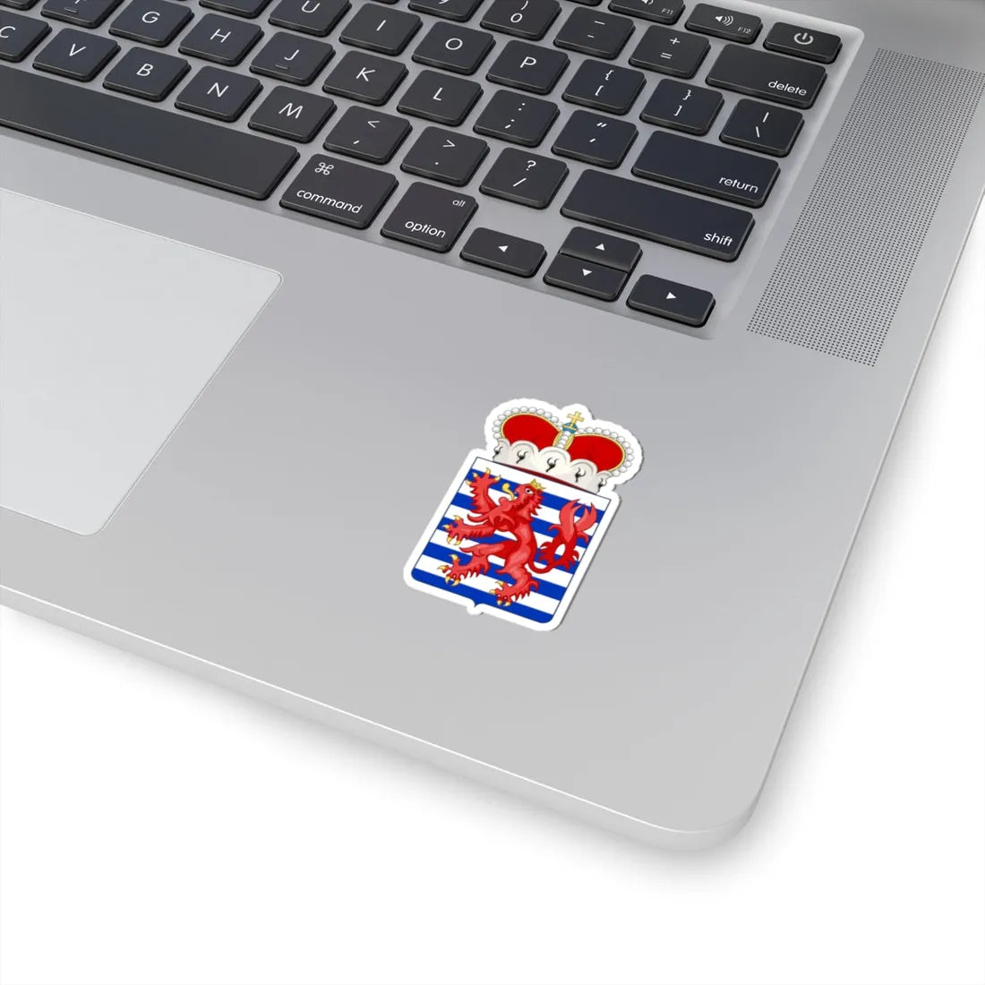 Wapen van Luxemburg België (Belgium) (Coat of Arms) STICKER Vinyl Kiss-Cut Decal - The Sticker Space