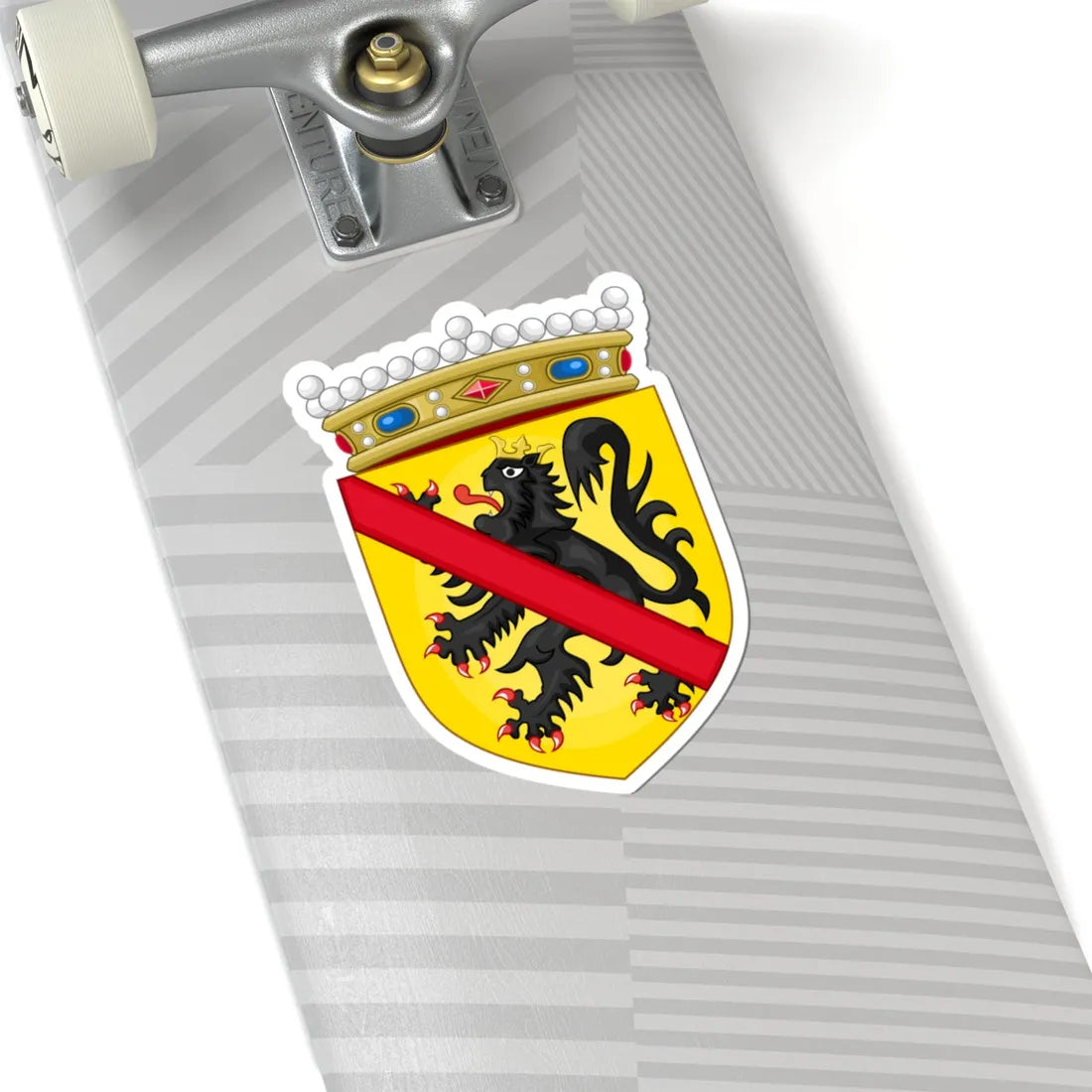Wapen van Namen provincie (Belgium) (Coat of Arms) STICKER Vinyl Kiss-Cut Decal - The Sticker Space