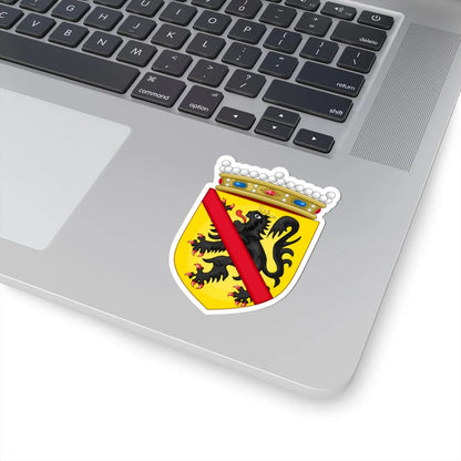 Wapen van Namen provincie (Belgium) (Coat of Arms) STICKER Vinyl Kiss-Cut Decal - The Sticker Space