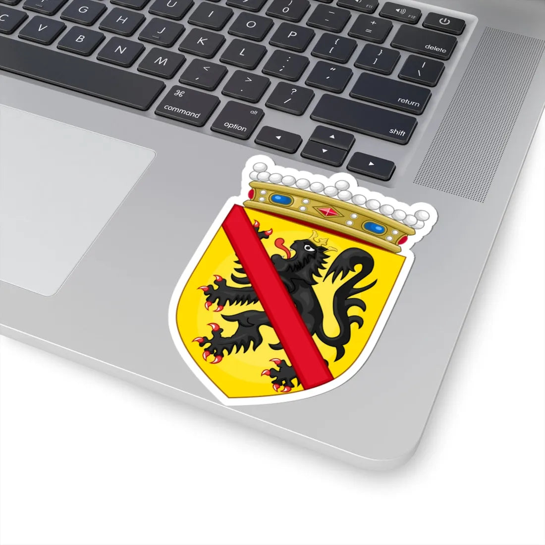 Wapen van Namen provincie (Belgium) (Coat of Arms) STICKER Vinyl Kiss-Cut Decal - The Sticker Space