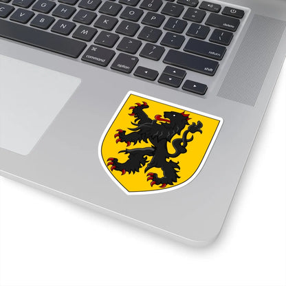 Wapen van Namen stad (Belgium) (Coat of Arms) STICKER Vinyl Kiss-Cut Decal - The Sticker Space