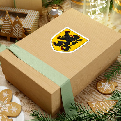 Wapen van Namen stad (Belgium) (Coat of Arms) STICKER Vinyl Kiss-Cut Decal - The Sticker Space