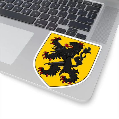 Wapen van Namen stad (Belgium) (Coat of Arms) STICKER Vinyl Kiss-Cut Decal - The Sticker Space