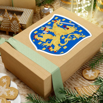 Wapen van Nederland klein (Netherlands) (Coat of Arms) STICKER Vinyl Kiss-Cut Decal - The Sticker Space